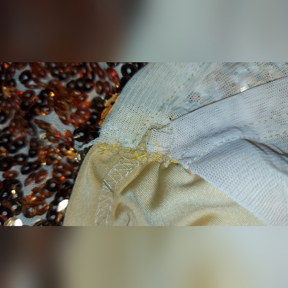 Gold Sequin Tank - Picture 3 of 4